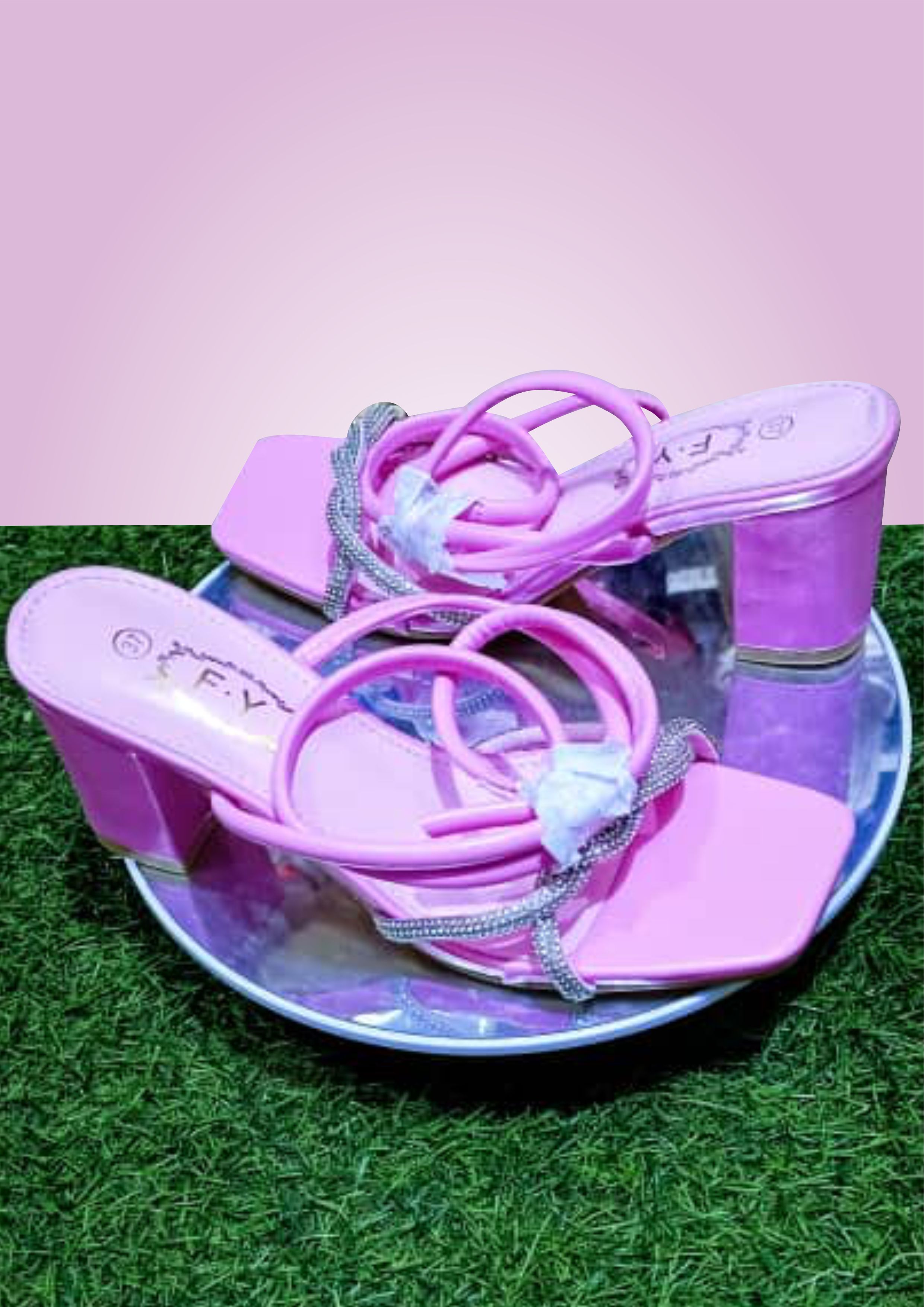 Ladies Block Heel Sandals