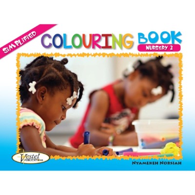 VESTEL SIMPLIFIED COLOURING BOOK FOR NURSERY 2